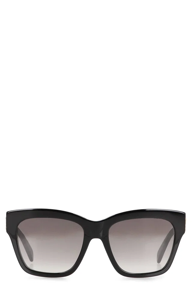 Celine 4s253cplb Cat-Eye Sunglasses — Black Acetate in Black from HEWI