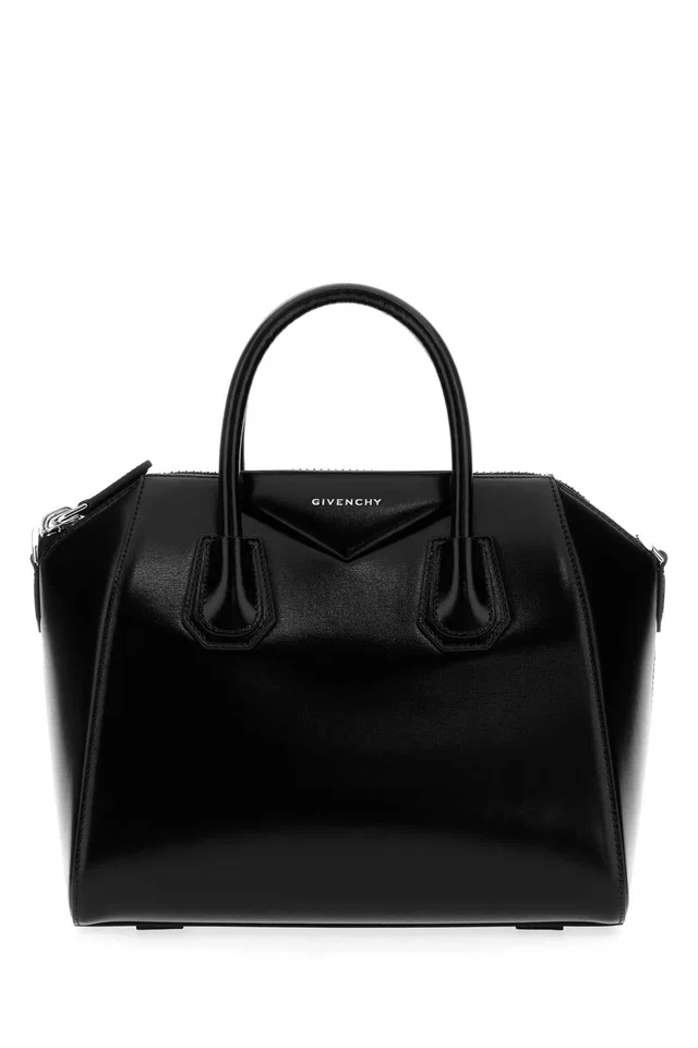 Givenchy Antigona Top Handle Bag — Black in Black Calfskin from HEWI