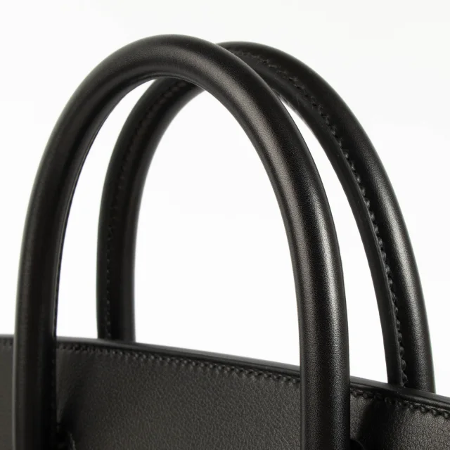 Hermès HAC Rock 40 Black Evergrain PHW in Black Leather from Labellov, photo 13 of 16