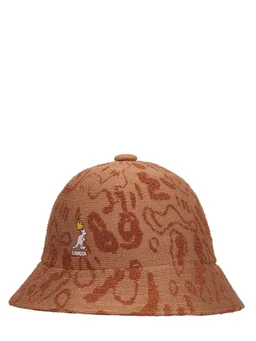 Kangol Bucket hat with graphic detail in 56% Modacrylic, 18% Acrylic, 18% Polyester, 100% Nylon, photo 2 of 6 from LUISAVIAROMA
