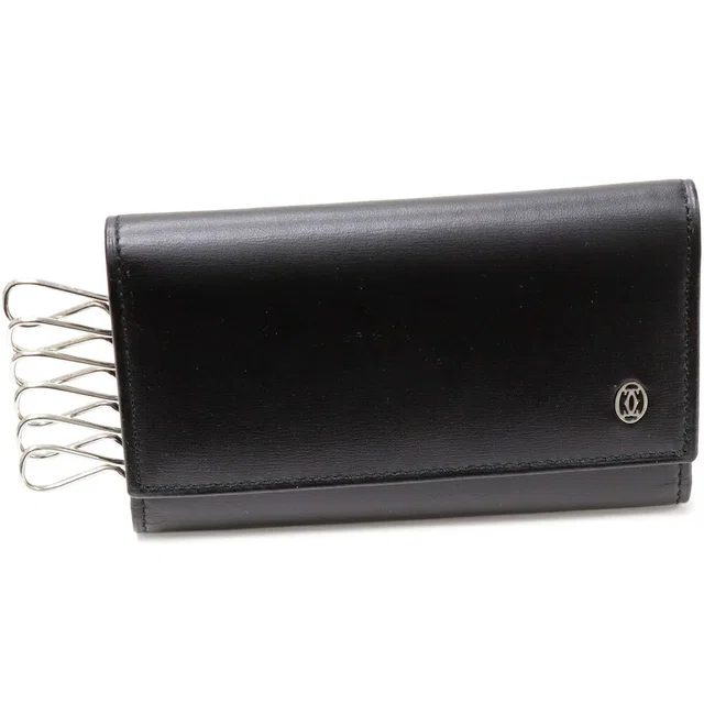 Cartier Calfskin Pasha Key Case L3000127 in Calfskin from LuxUness
