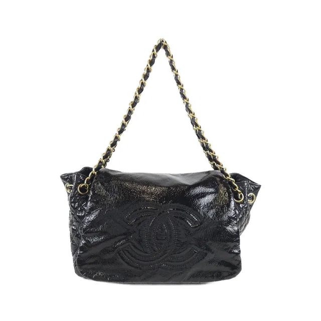 Chanel Shoulder Bag Black in Black from The Reluxe