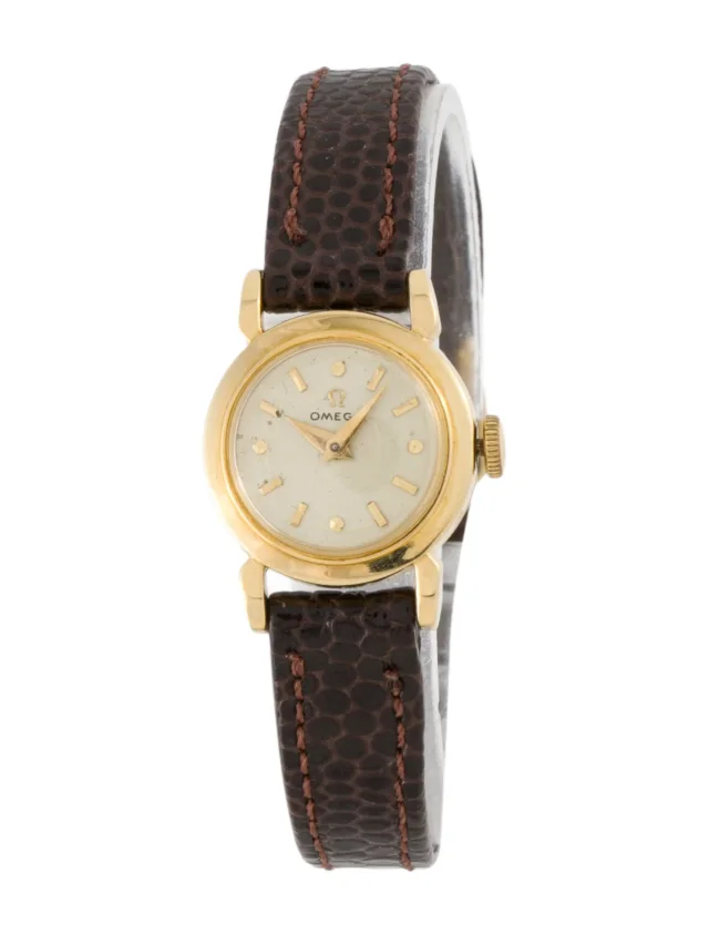 Omega Vintage Watch in multicolor Leather from The RealReal