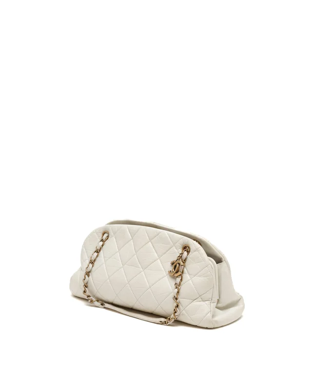 Chanel Medium Just Mademoiselle Bowling Bag in Leather from A Retro Tale, photo 2 of 10
