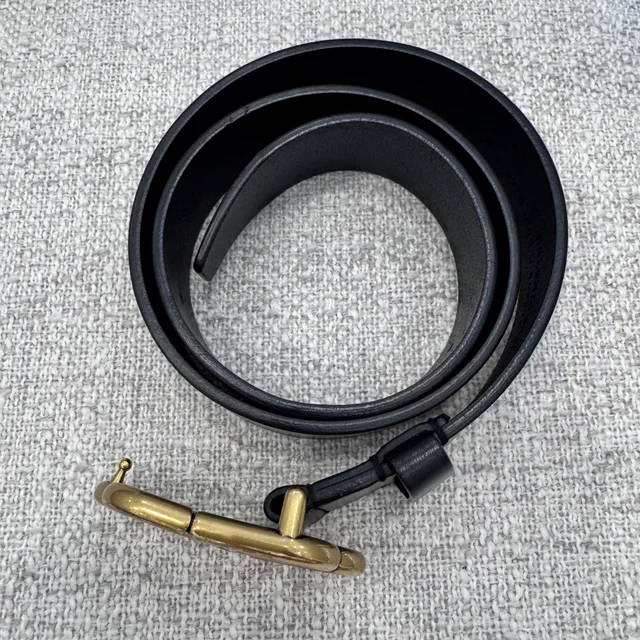 Balenciaga BB Large Belt 70cm in Calfskin leather, Metal, Tanned leather from Reowned, photo 2 of 4