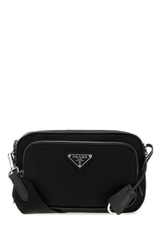 Prada Re-Nylon Crossbody Bag — Black in Black Nylon from HEWI
