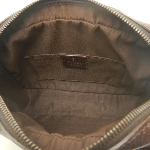 Gucci GG Supreme Canvas Leather Shoulder Bag in Beige Canvas from LuxUness, photo 5 of 8