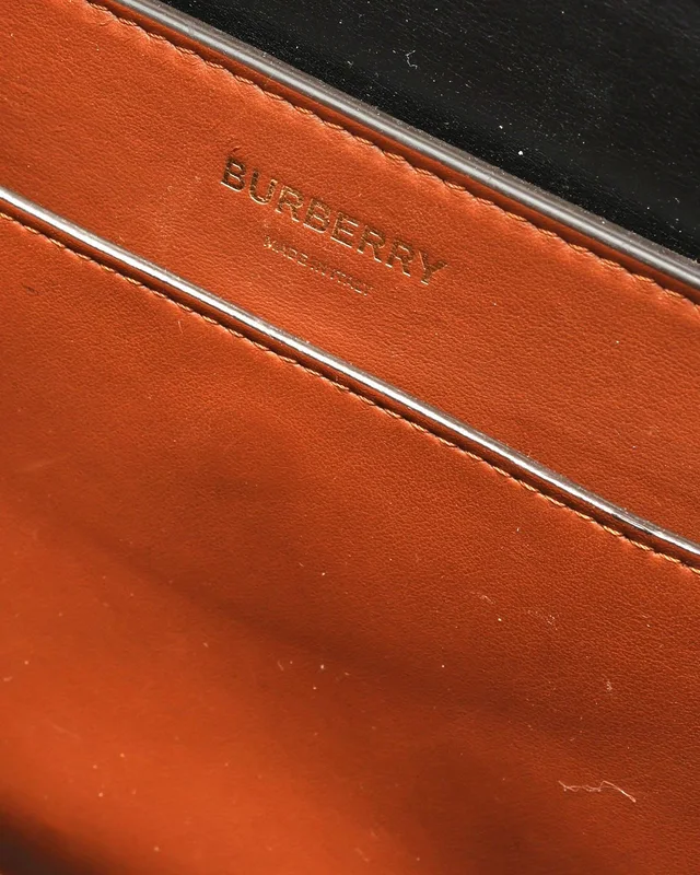 Burberry E Canvas Monogram Stripe Belt Tote Bag in Canvas from A Retro Tale, photo 14 of 16