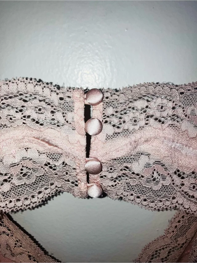 Stella McCartney Clara Whispering Pink Silk Lace-Trim Chemise in pink Silk from Poshmark, photo 10 of 13