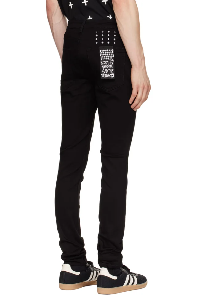Ksubi Black Van Winkle Jeans, photo 3 of 4 from SSENSE