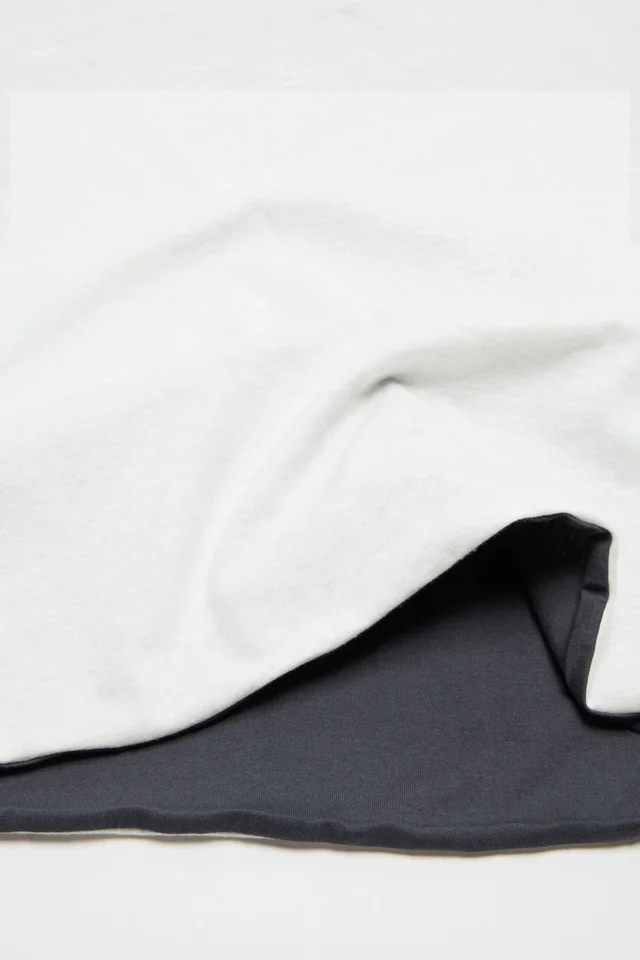 Acne Studios logo-embroidered contrast-trim T-shirt, photo 3 of 6 from SENSER