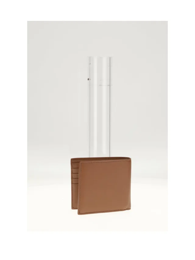 Celine Bi-Fold Lamb Leather Wallet — Tan in Brown Lambskin from HEWI