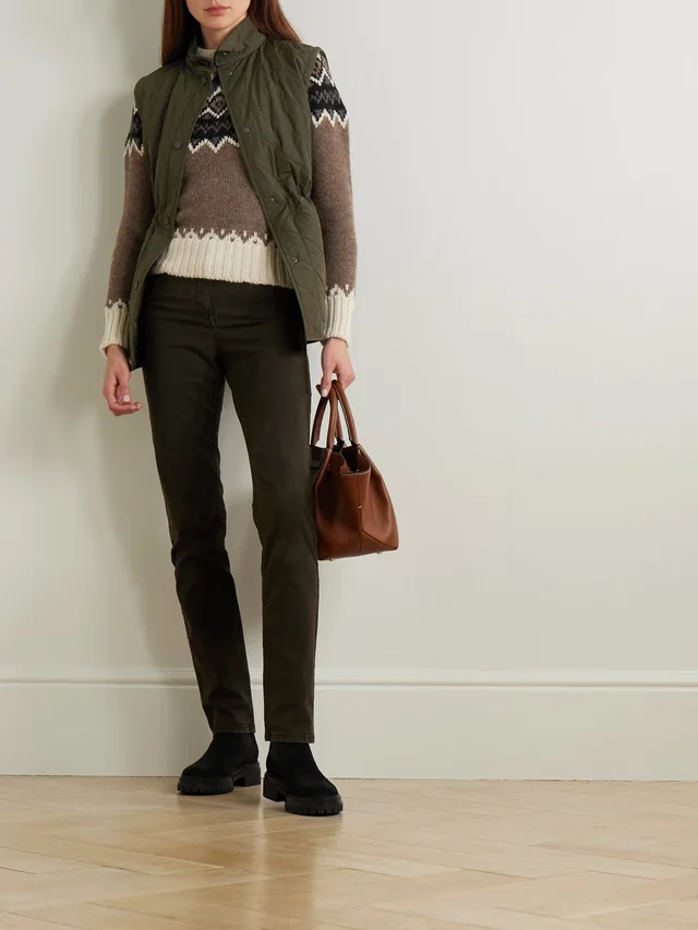 PURDEY Quilted shell vest in Green, photo 2 of 2 from NET-A-PORTER (Canada)