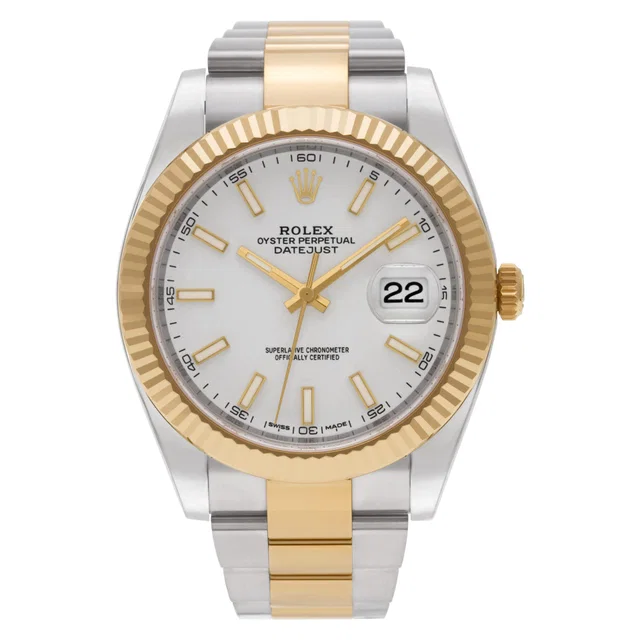 Unused Rolex Datejust II 41mm 126333 in Stainless Steel, Yellow Gold from Gray And Sons