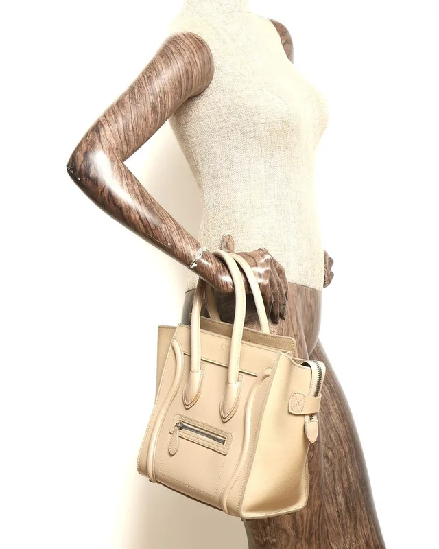Celine Micro Luggage Tote Bag in Leather from A Retro Tale, photo 14 of 14