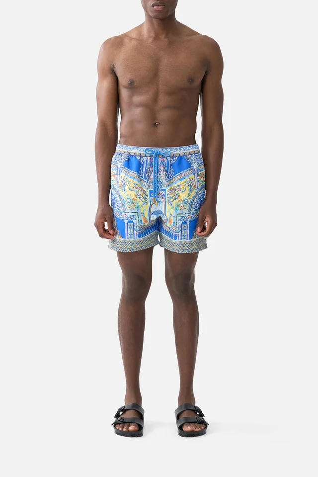 Camilla eBoutique MID LENGTH BOARDSHORT WITH ELASTIC WAIST BENEATH THE ANDALUSIAN SUN from CAMILLA, photo 1 of 1