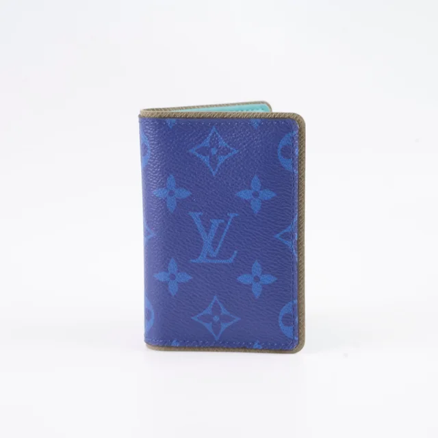 Louis Vuitton Multiple Wallet Damier Pop Green in Green Canvas from The Purse Affair