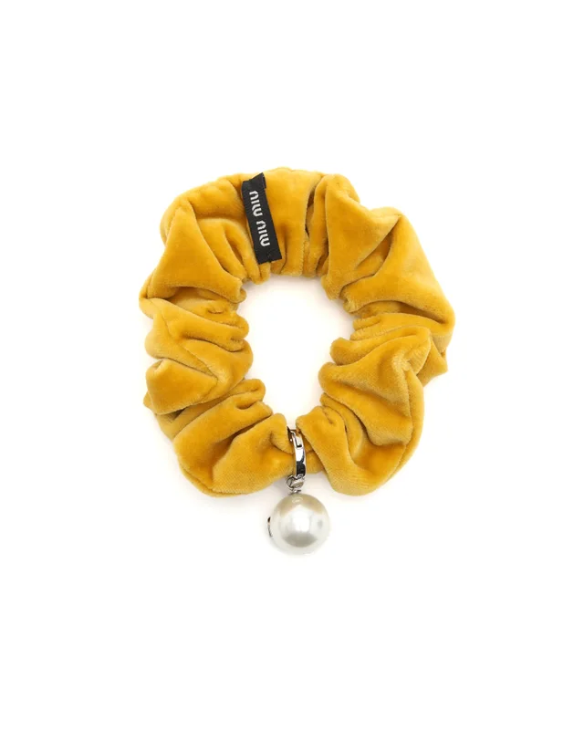 Miu Miu Velvet Scrunchie in Velvet from A Retro Tale, photo 3 of 4