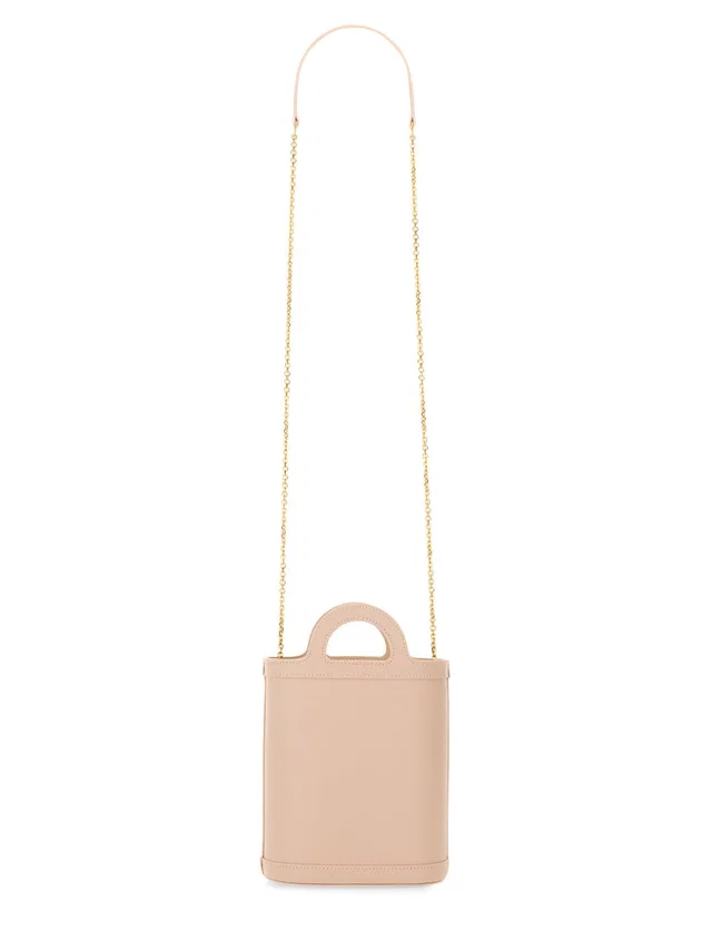 Marni Tropicalia Nano Shoulder Bag — Pink Calf Leather in Pink Calfskin from HEWI