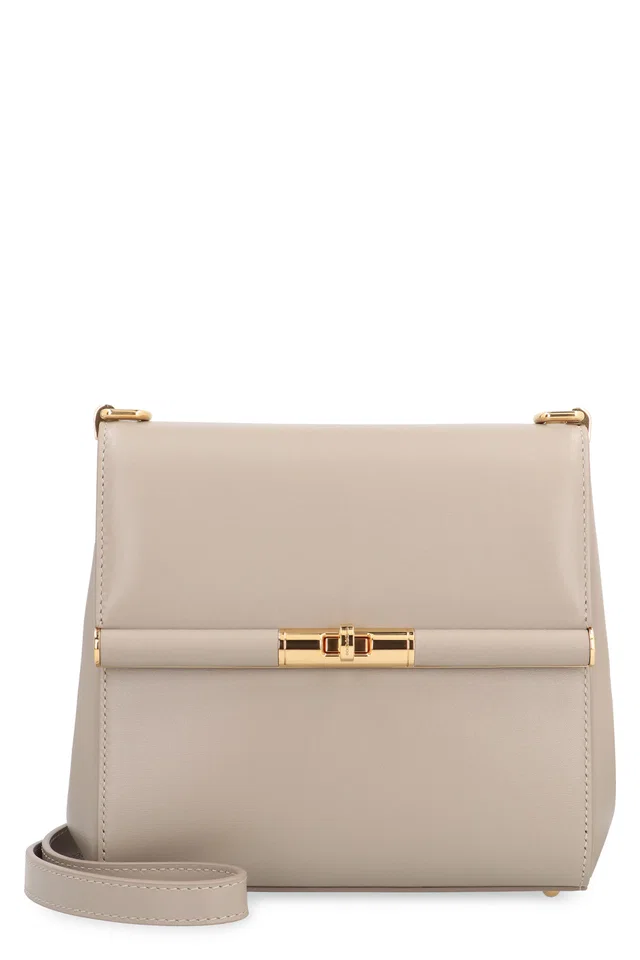 Dolce & Gabbana City Marlene Crossbody Bag — Taupe Calf Leather in Taupe Calfskin from HEWI