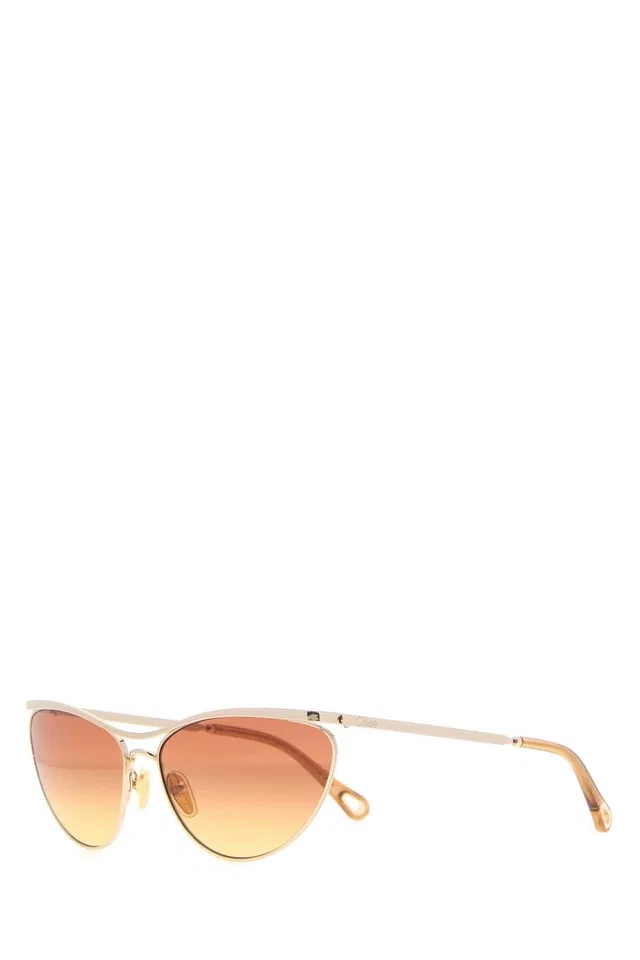 Chloé Glasses Sunglasses — Gold in Gold from HEWI