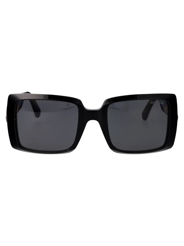 Moncler Ml0244 Sunglasses — Black Acetate in Black from HEWI