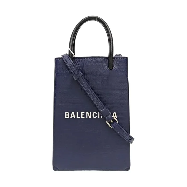 Balenciaga Handle Bag in blue Leather from Grailed, photo 1 of 1