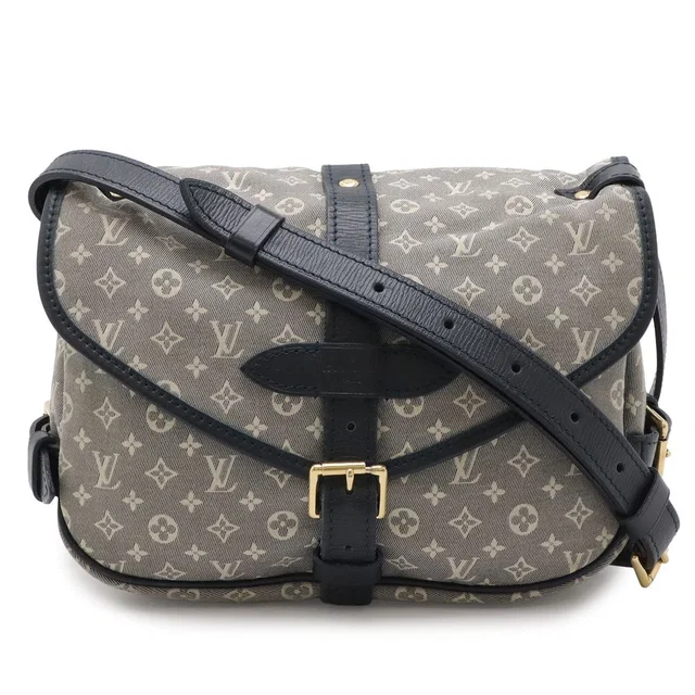 Louis Vuitton Monogram Idylle Saumur PM Shoulder Bag Crossbody Canvas Leather in Canvas from The Reluxe
