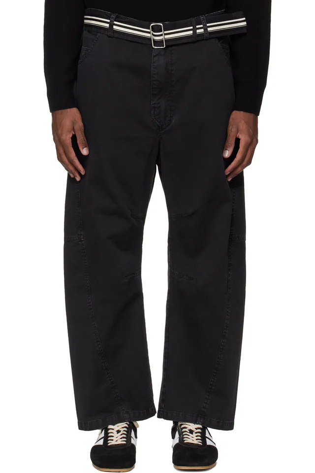 Black Pockets Trousers, image 1 of 1 from SSENSE