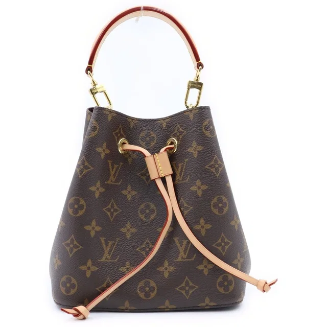 Louis Vuitton Monogram Neo Noe BB Leather 2-Way Shoulder Bag Brown in Brown Leather from The Reluxe