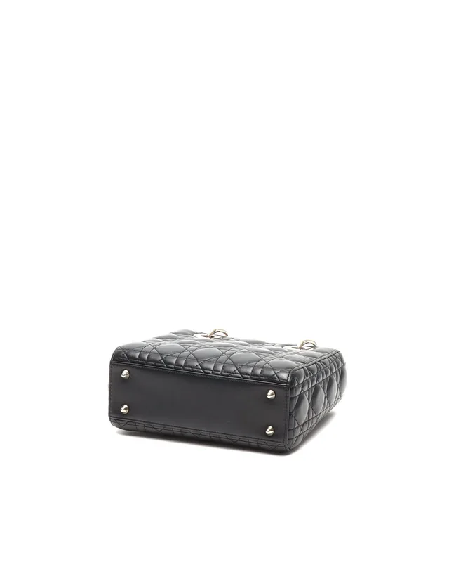 Small Lady Dior Bag in Leather from A Retro Tale, photo 4 of 9