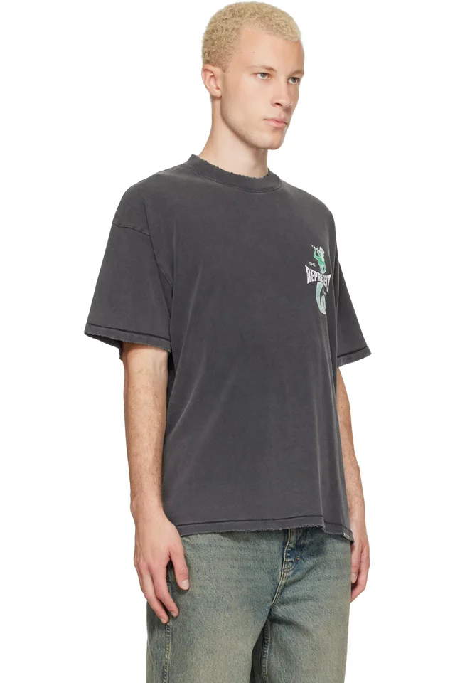 Represent Gray The Viper Room Edition Dice T-shirt, photo 2 of 4 from SSENSE