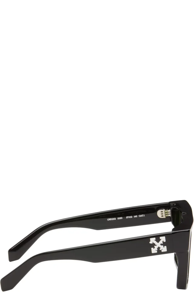 Off-White Black Berkeley Sunglasses, photo 2 of 4 from SSENSE