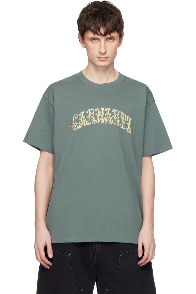 Green Monogram T-shirt, image 1 of 1 from SSENSE