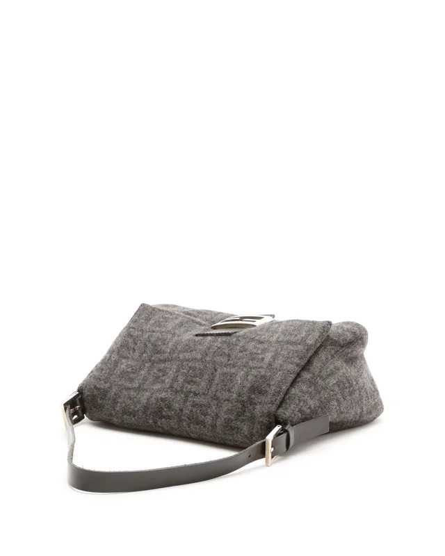 Fendi Zucca Tweed Mama Bag in Tweed from A Retro Tale, photo 7 of 8