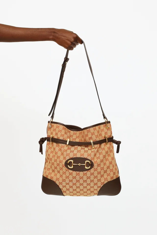 Gucci 2020 Horsebit 1955 Messenger Bag in Canvas from VSP Consignment