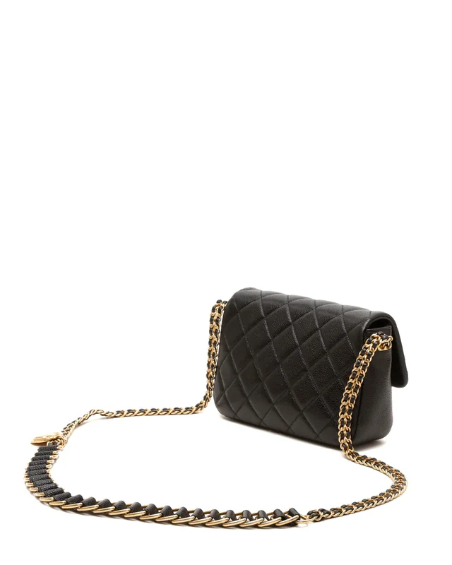 Chanel Mini Chain Soul Flap Bag in Caviar leather from A Retro Tale, photo 3 of 10