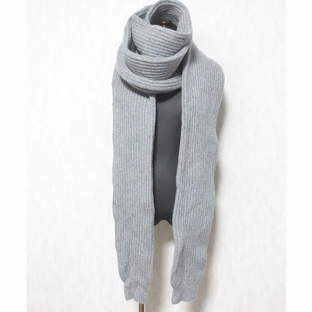Acne Studios Sleeve Design Wool Scarf in Wool from LuxUness