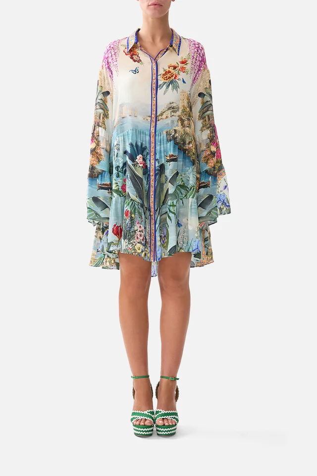 Camilla eBoutique TIERED DRESS WITH COLLAR BODRUM BOTANICALS from CAMILLA, photo 1 of 1