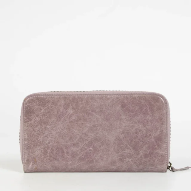 Balenciaga Mauve Arena City Continental Wallet in Lambskin from Labellov, photo 3 of 4