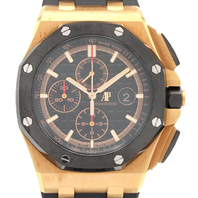 Audemars Piguet Royal Oak Offshore Chronograph Pink Gold Automatic in Pink from LuxUness