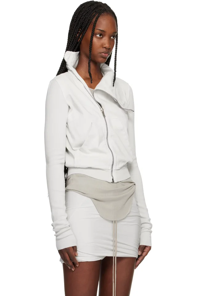 Rick Owens DRKSHDW Off-White Temple Mountain Sweatshirt, photo 2 of 4 from SSENSE