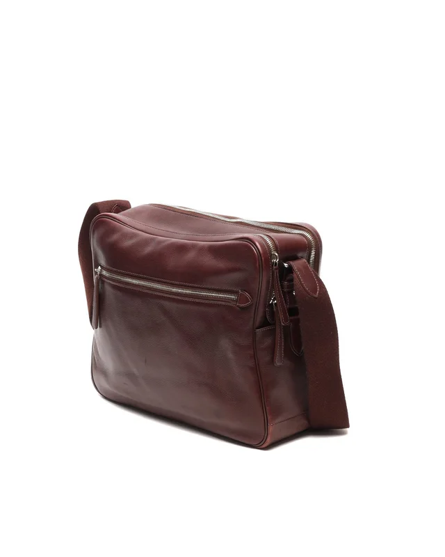 Hermès Evergrain Hebdo Reporter Bag in Canvas from A Retro Tale, photo 2 of 10