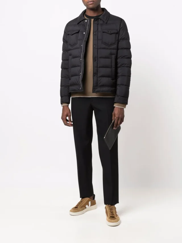 Herno long-sleeve down-feather jacket, photo 2 of 2 from FARFETCH