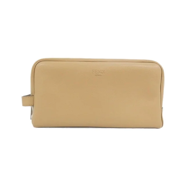 Fendi フェンディ 7AS378 ASLN クラッチバッグ in F1MNL/CAMELLO / SILVER(シルバー)金具 from KOMEHYO