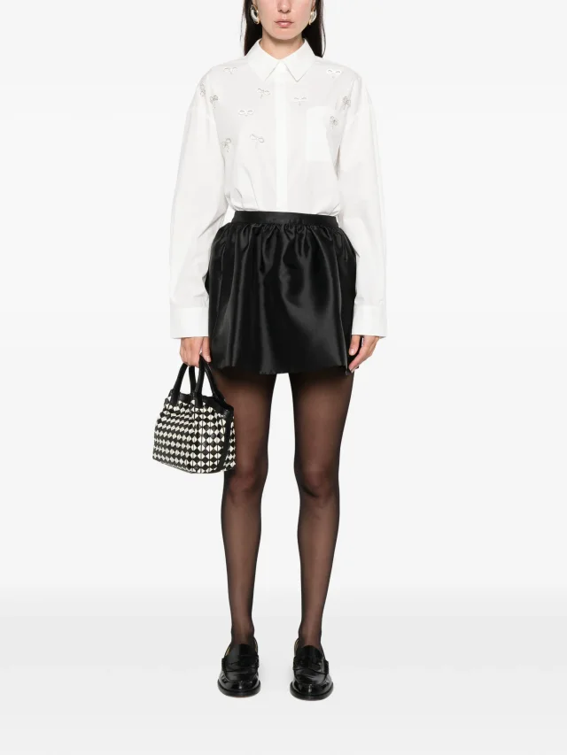 Maje bow jewel shirt, photo 2 of 2 from FARFETCH