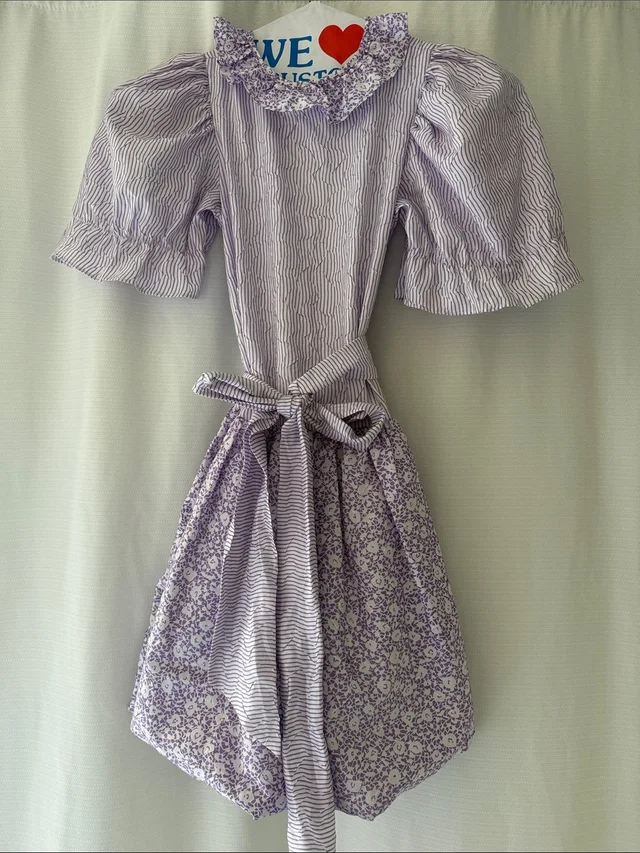 Saint Laurent Lavender Puff Sleeve Vintage Children’s Dress in purple from Poshmark