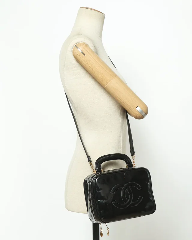 Chanel CC Patent Vanity Crossbody Bag in Patent leather from A Retro Tale, photo 12 of 12