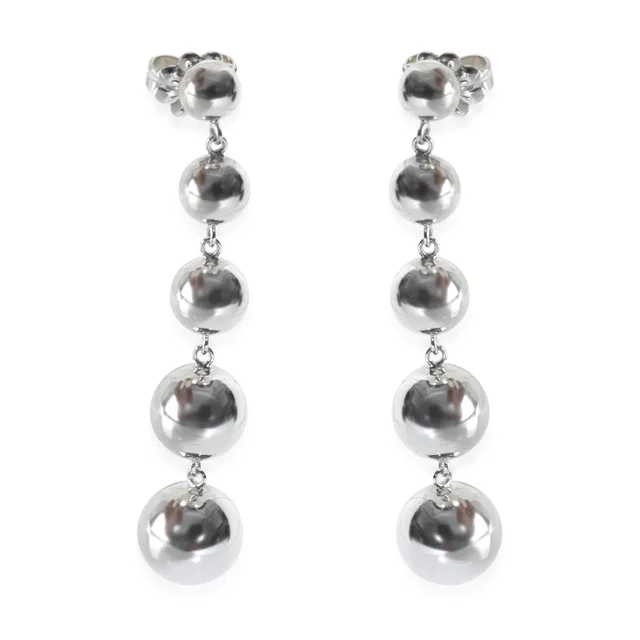 Tiffany & Co. Sterling Silver Hardwear Ball Earrings 925 in Silver from HEWI