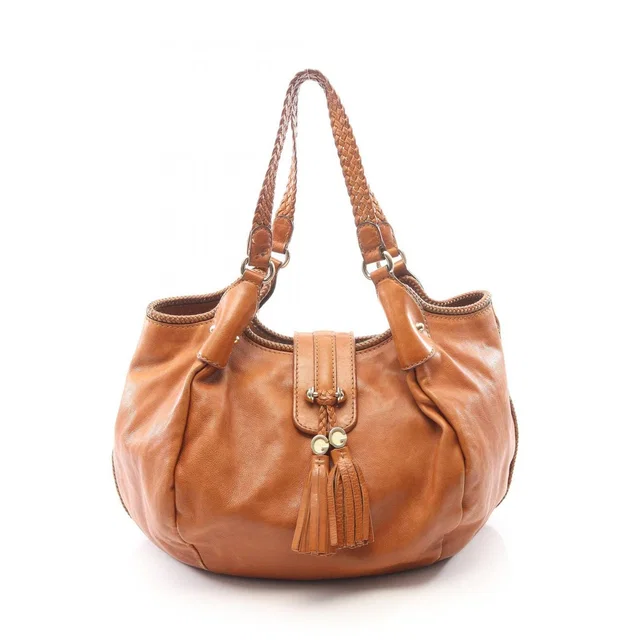 Gucci Shoulder Bag Marrakech Brown Leather in Brown Leather from The Reluxe